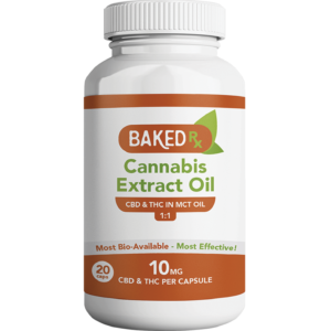 BUY BAKED EDIBLES 100MG THC CAPSULES